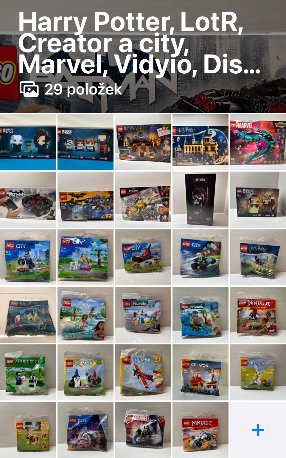 Lego Harry Potter, Marvel, Batman, LotR