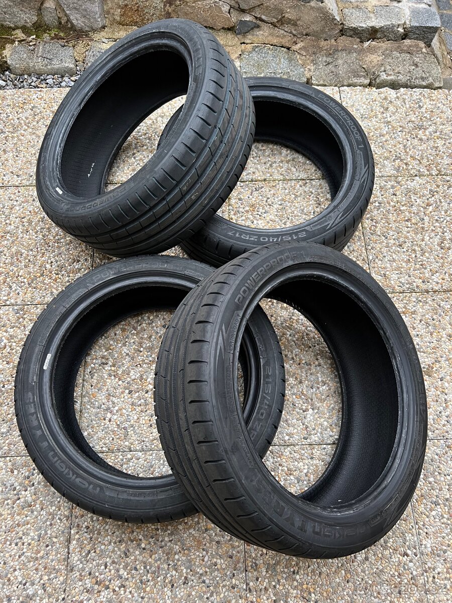 Nové letní pneumatiky Nokian Powerproof 215/40 17 87Y XL