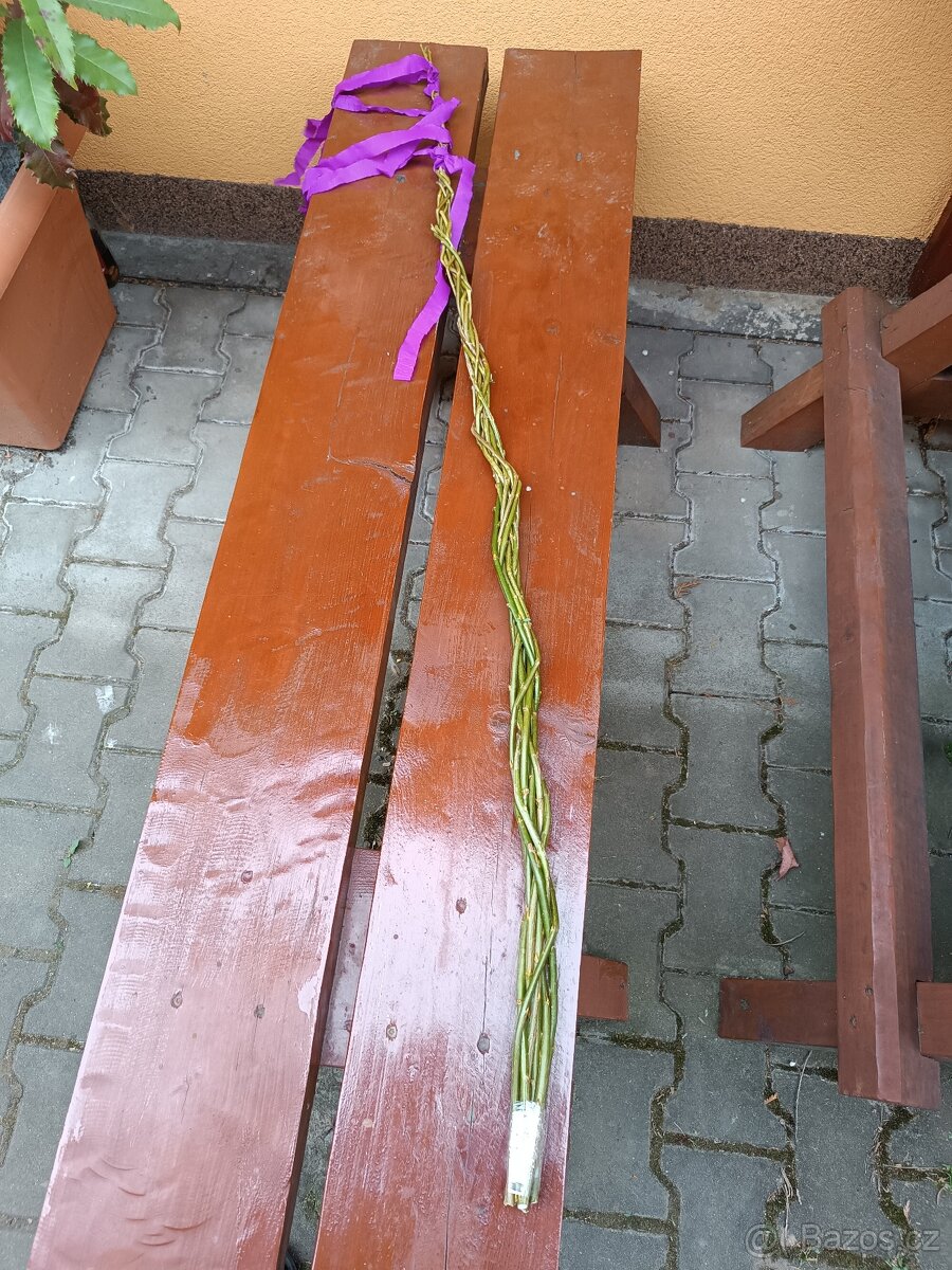 Ručně pletená pomlázka 140 cm