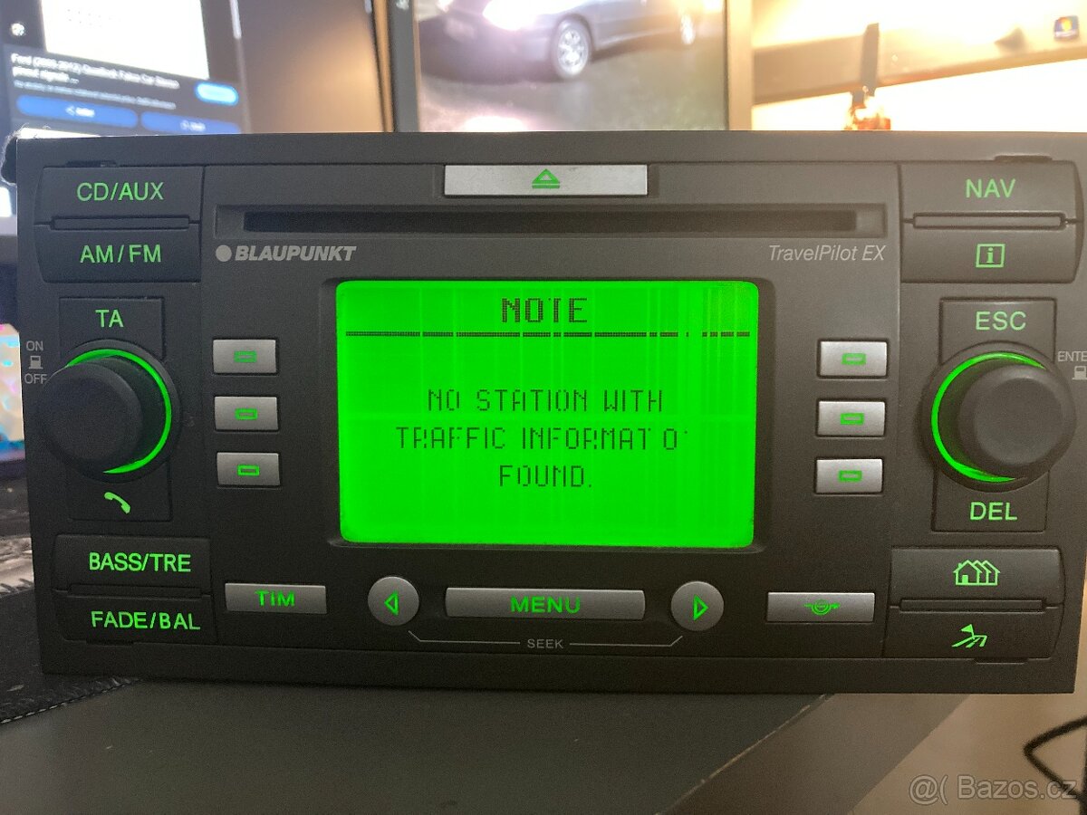 Autorádio Blaupunkt/Ford Travel Pilot EX