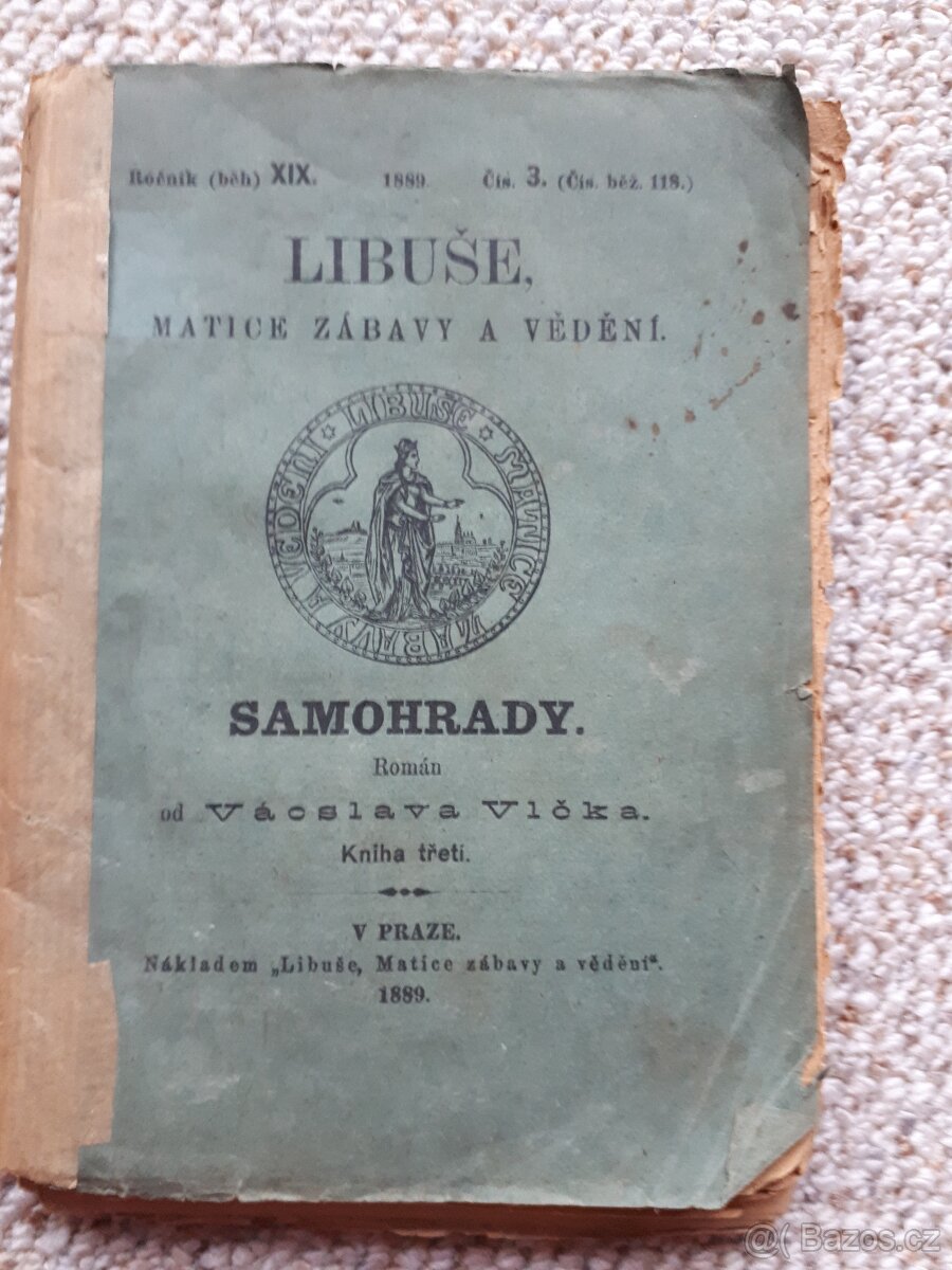 Kniha z roku 1889