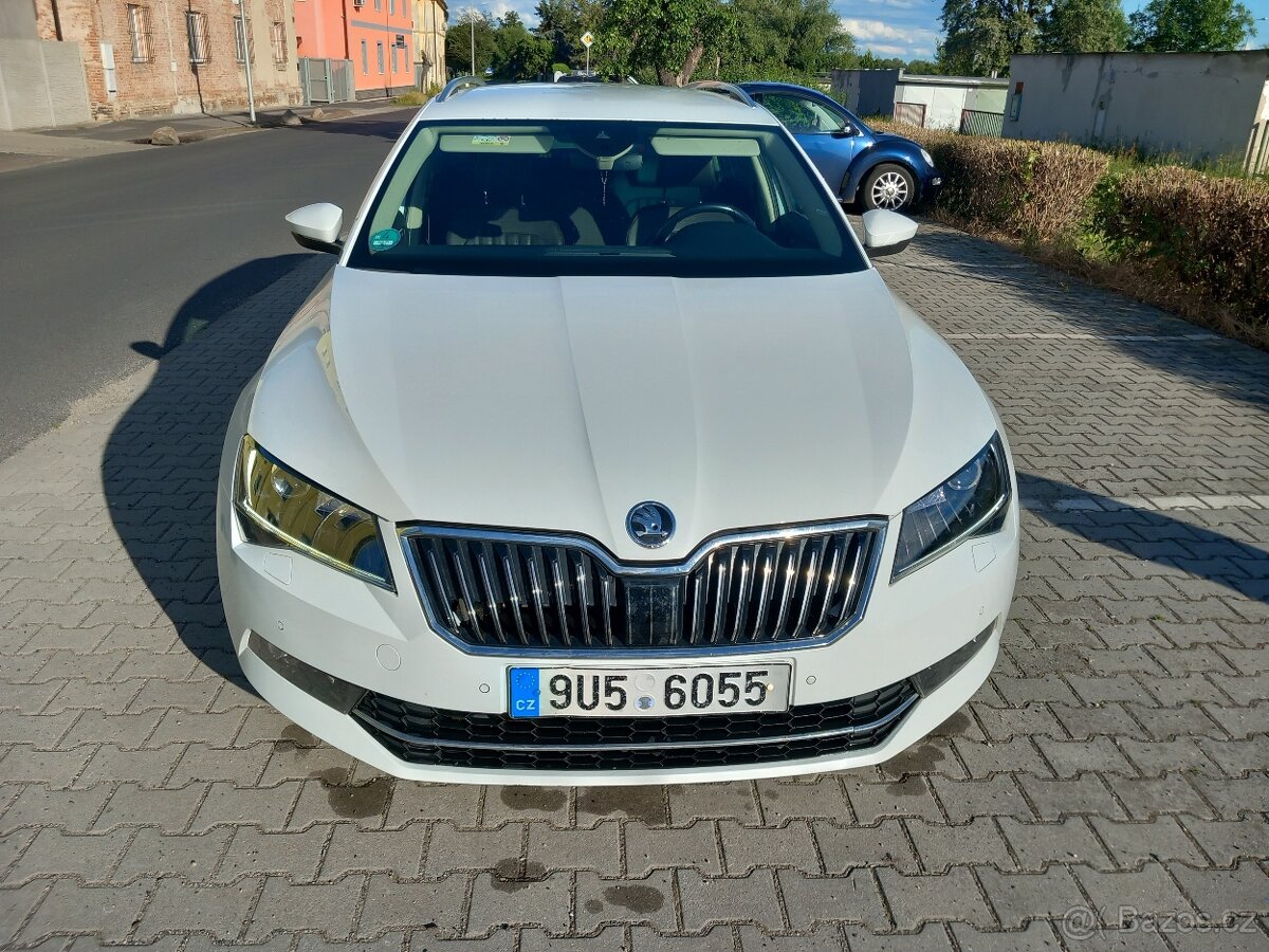 Škoda Superb 2.0 TDI DSG Combi L&K Webasto