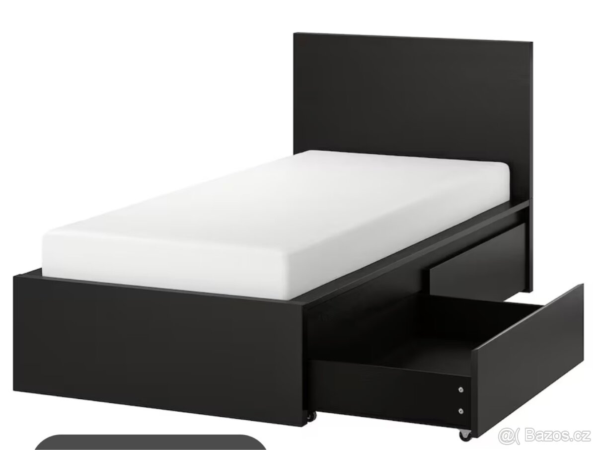 Ikea malm postel 90x200 se suplikama