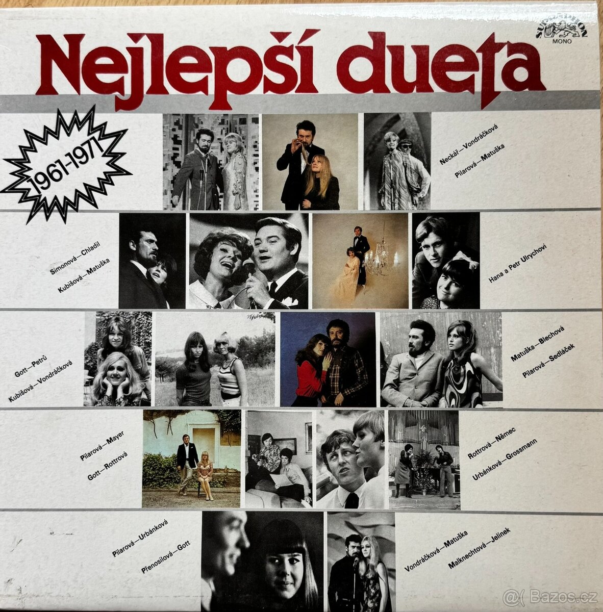 LP Nejlepší dueta 1961 - 1971