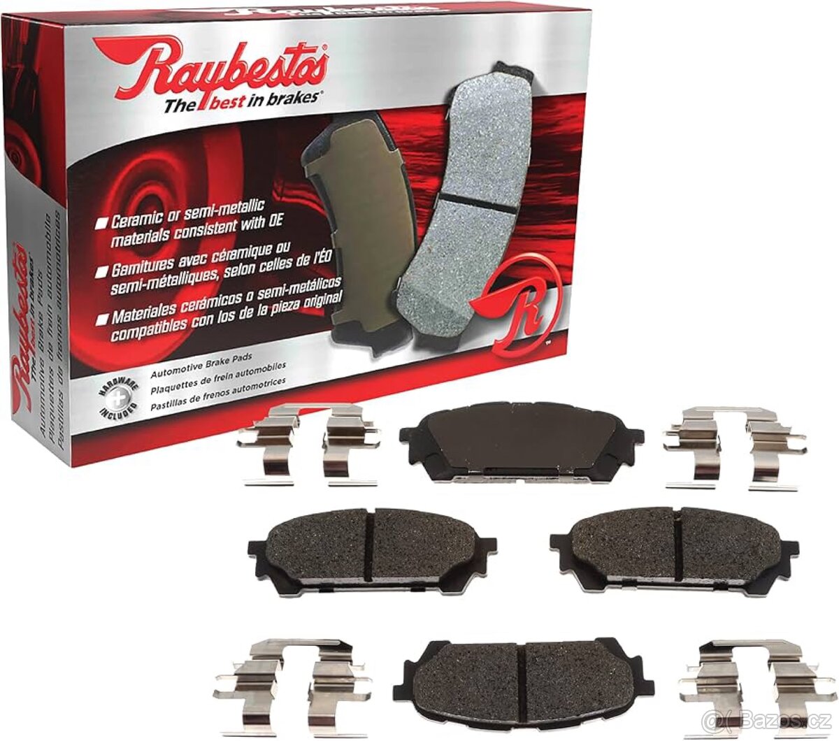Raybestos brzdové destičky