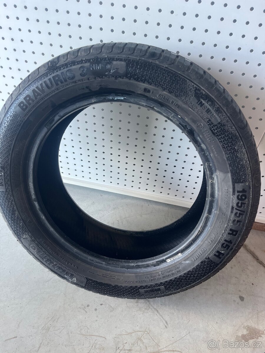 195/55 r 15 BARUM BRAVURIS3 85H letní, 195/55/15