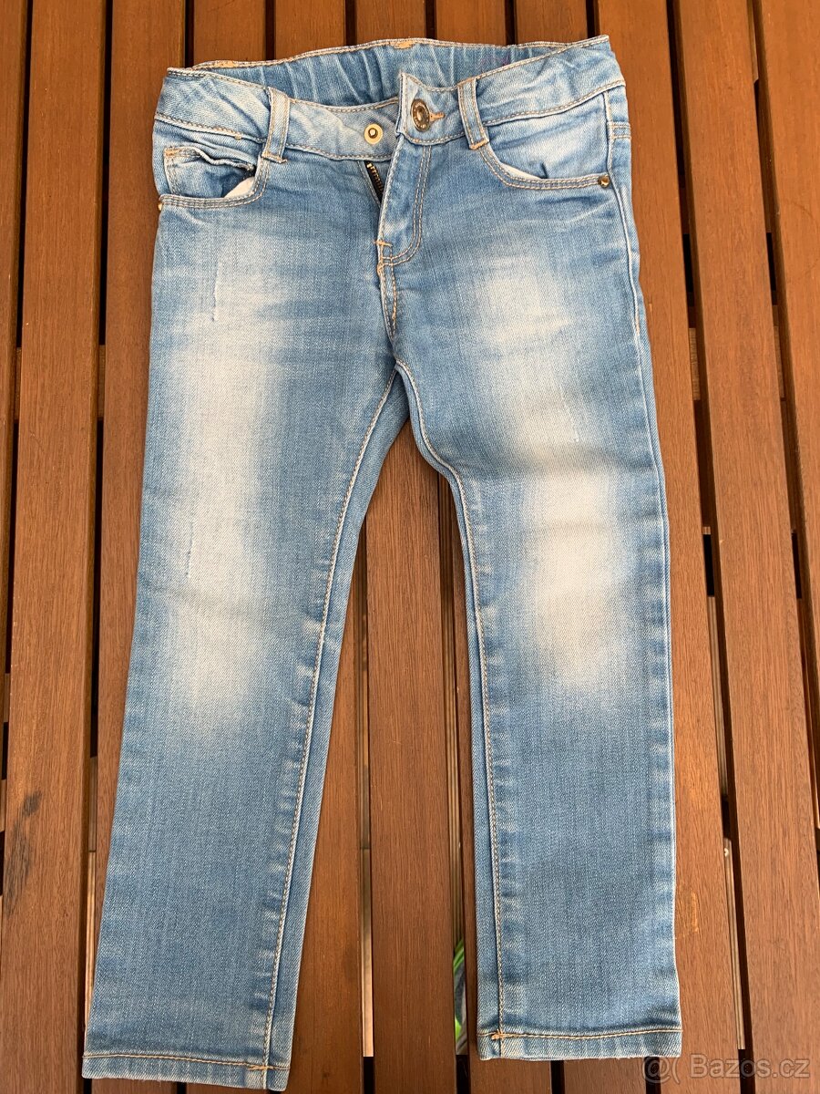 dívčí jeans vel. 98 Zara