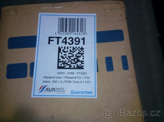 Intercooler Fiat