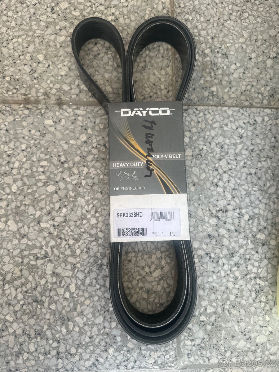 ozubený klínový řemen DAYCO 9PK2338HD