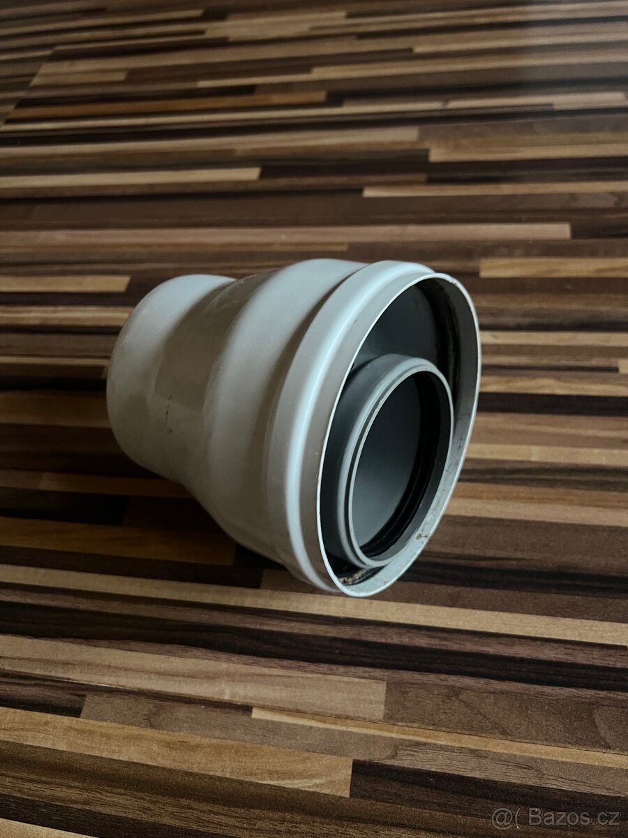 Redukce – přechod DN 60/100 na DN 80/125mm na kondenzační ko