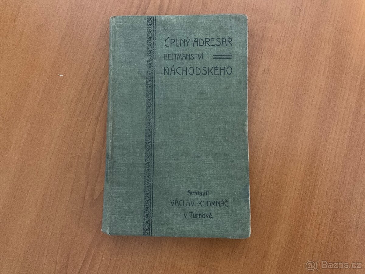 Úplný adresář Hejtmanství náchodského
