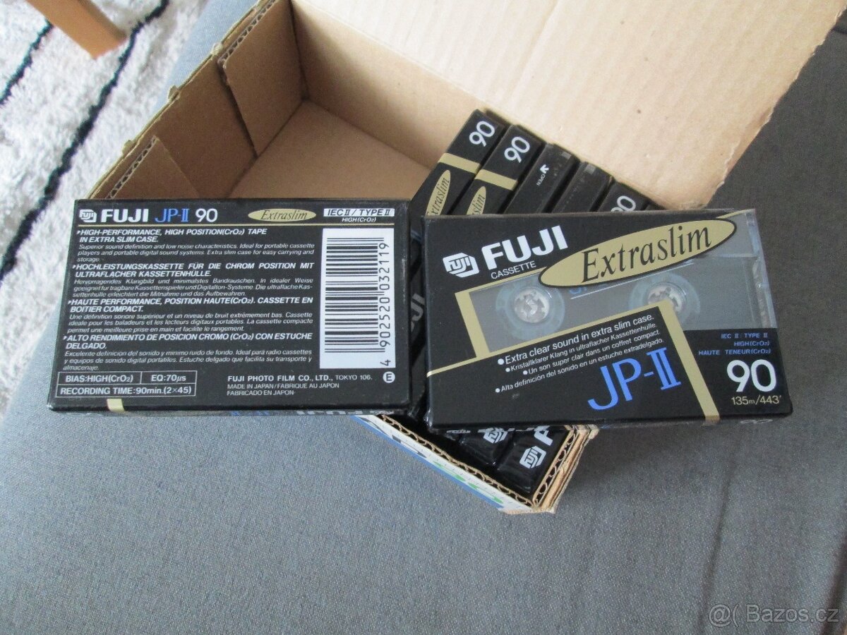 audio kazety FUJI