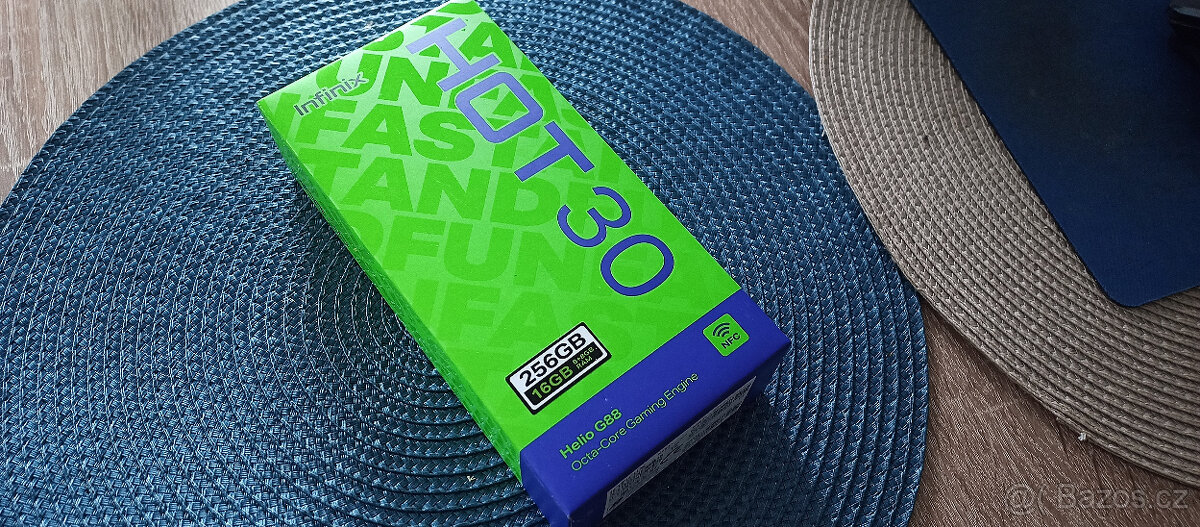 Nový INFINIX HOT 30, 8+8gb/256gb, Sonic White...
