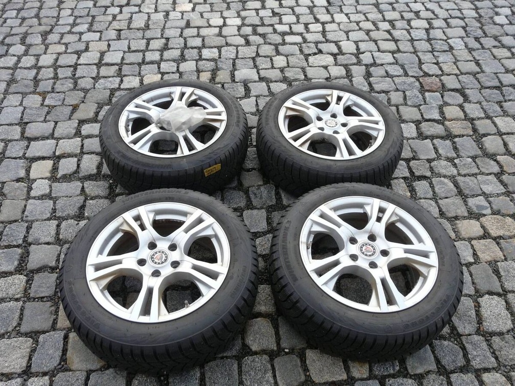ALU KOLA + ZIMNÍ PNEU 195/55R16 OPEL 16"