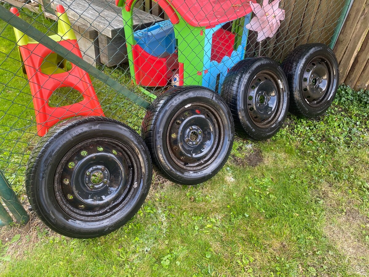 4x100 plecháče, plechové disky, kola