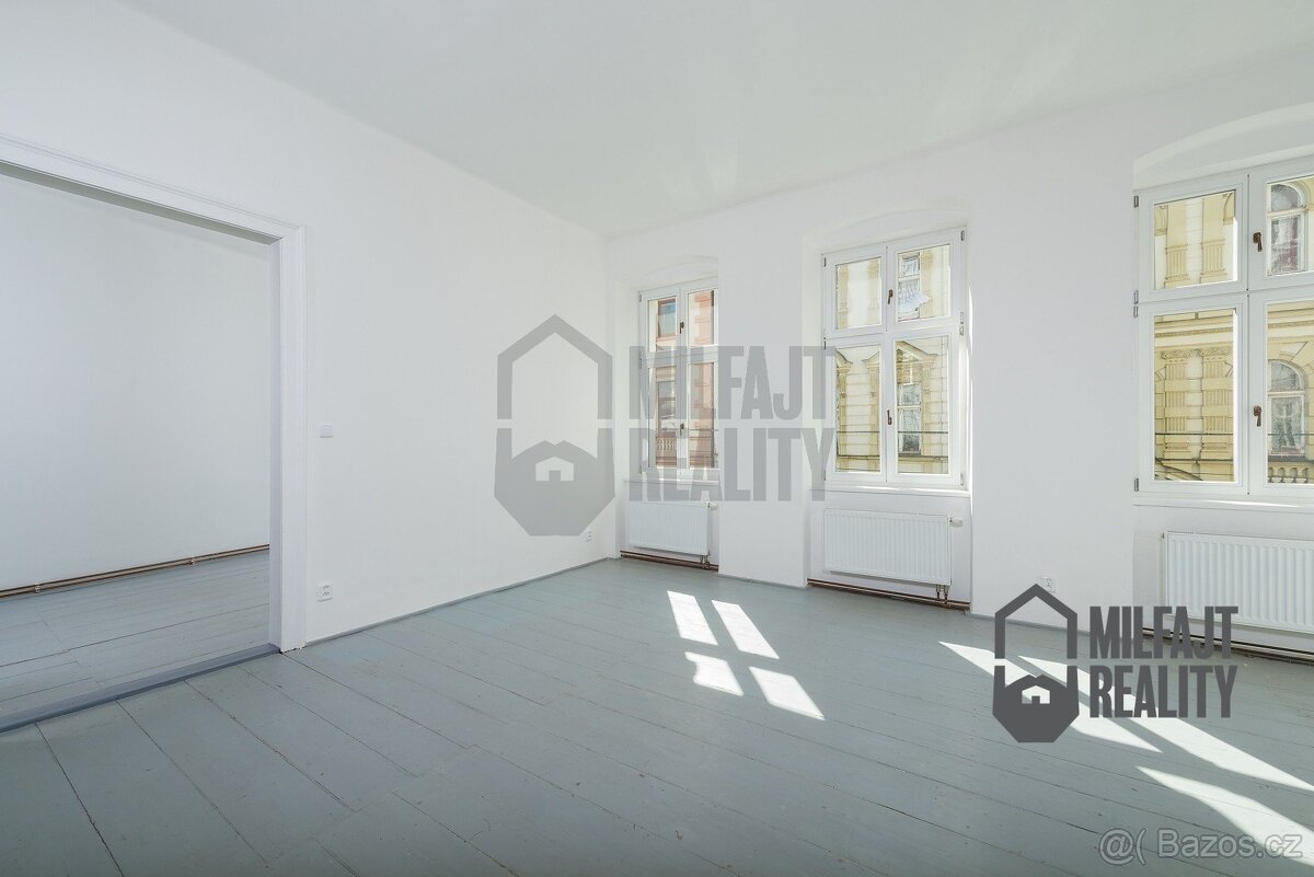 Pronájem bytu 3+1, 77 m² - Liberec I-Staré Město