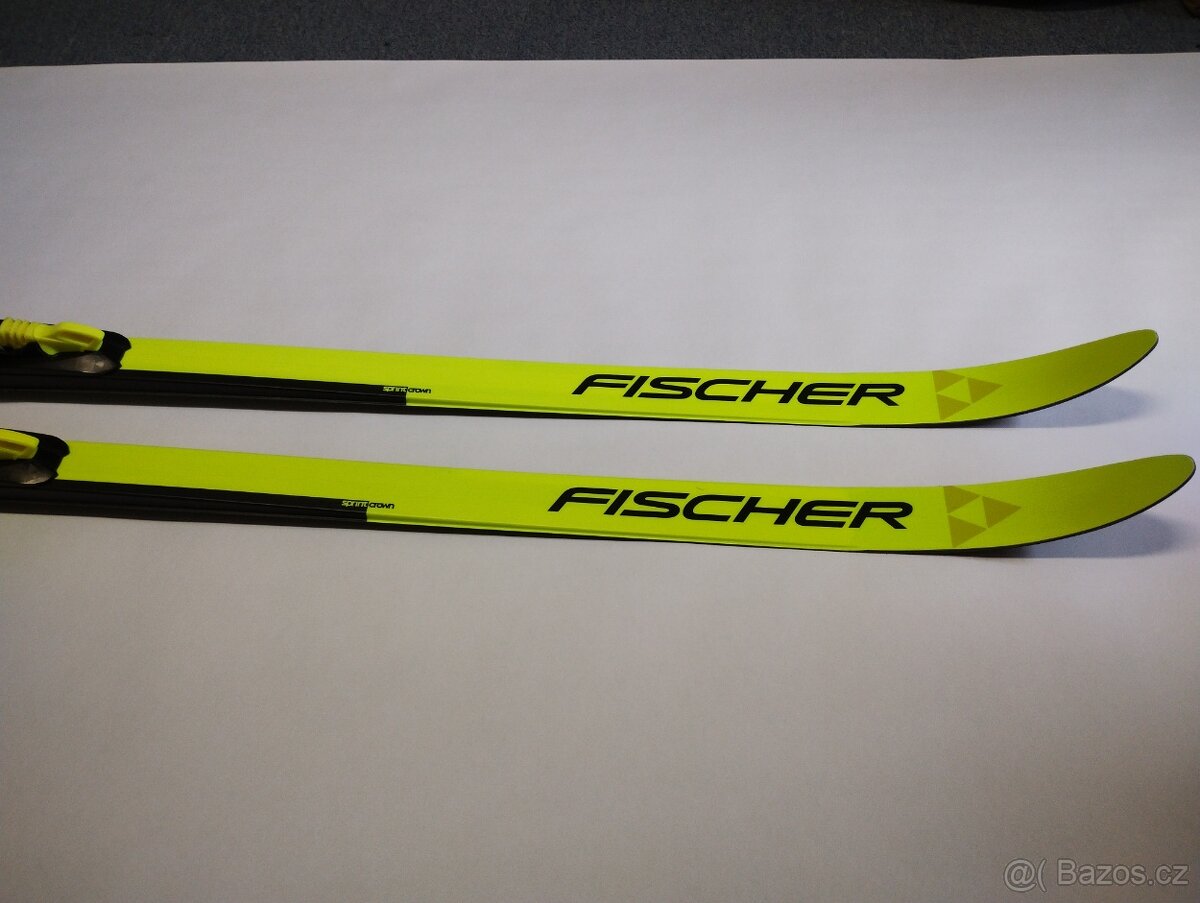 Fischer SprintCrown + vázání Tour Step-In Jr. , 160cm - levn