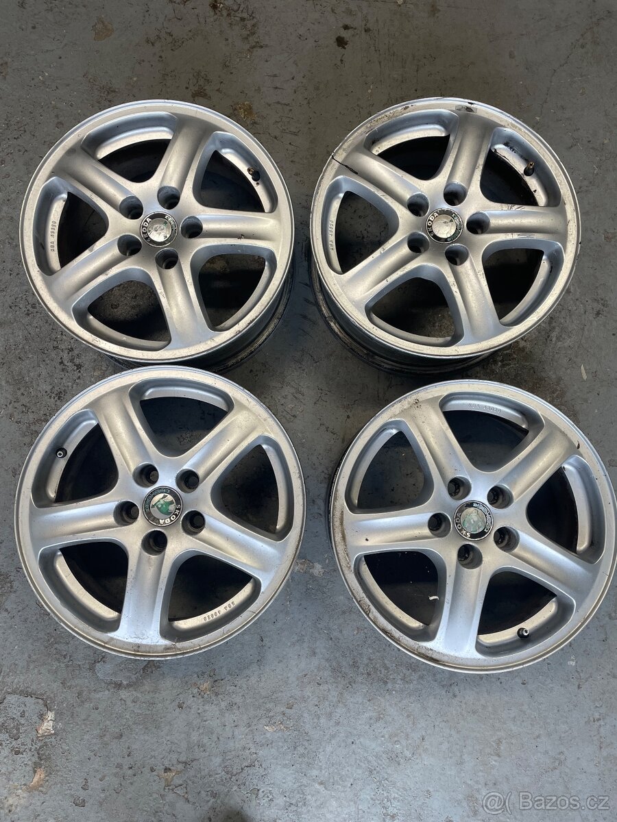 Alu Škoda r15 5x100