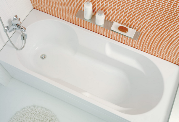 JIKA LYRA PLUS  –  akryl. vana včetně podpěr, 1500x700x415