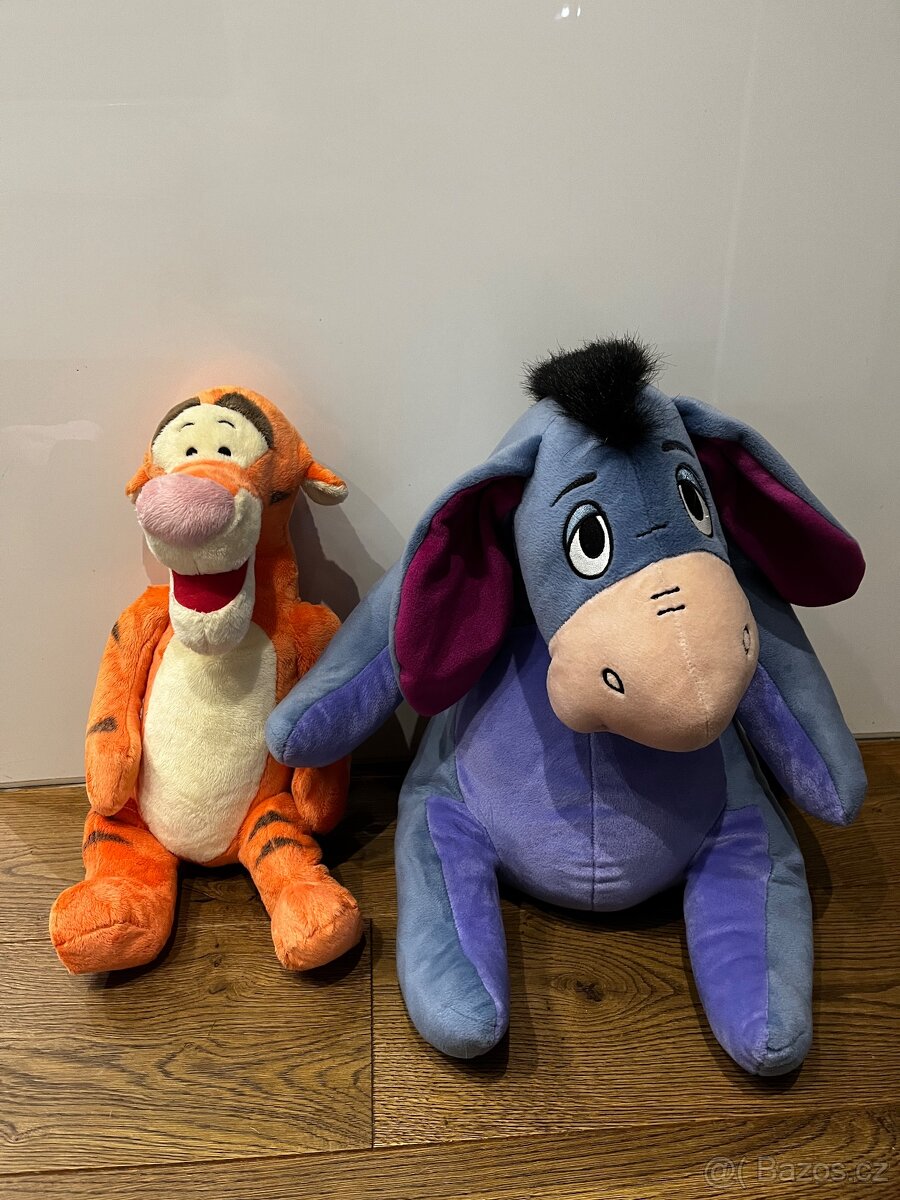 Plyšáci Medvídek Pů a Tygr