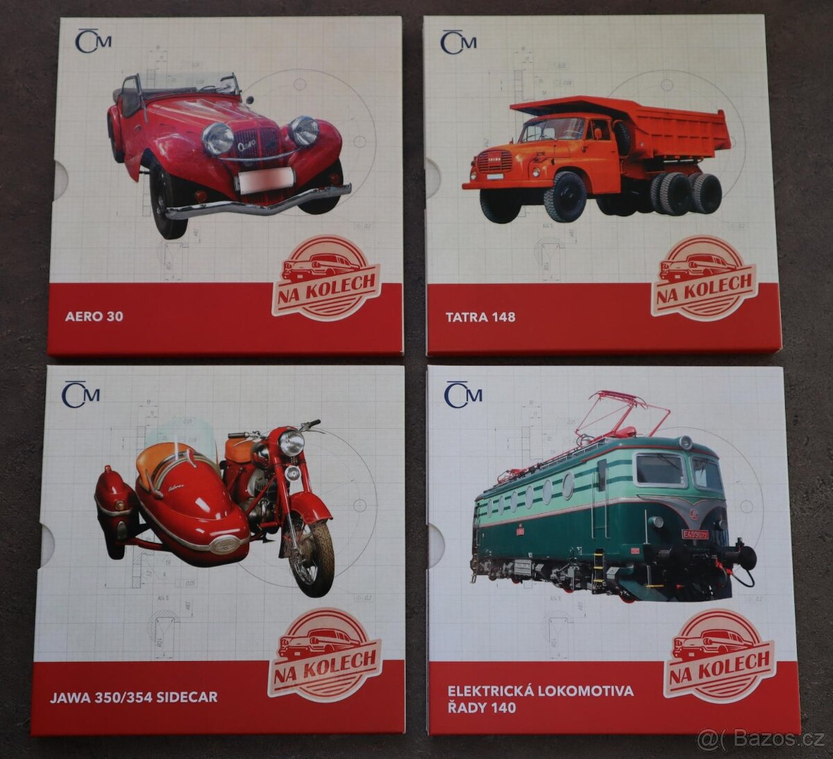 Mince z cyklu Na kolech, kompletní třetí série.