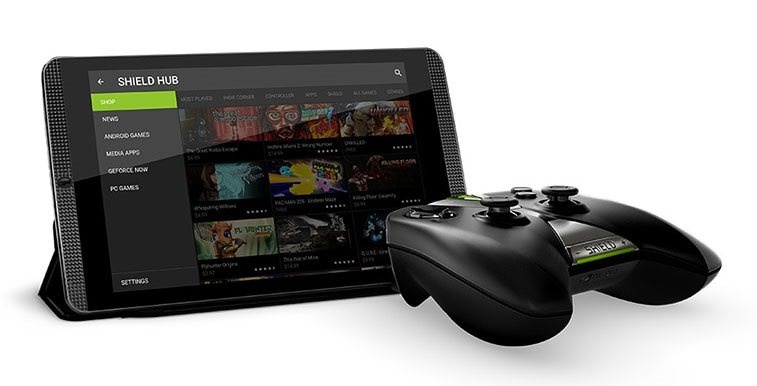 Herní tablet Nvida Shield K1