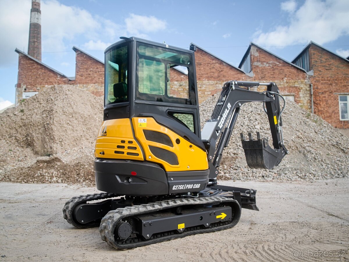 MINIBAGR G27SE I PRO CAB / motor KUBOTA 2,6T