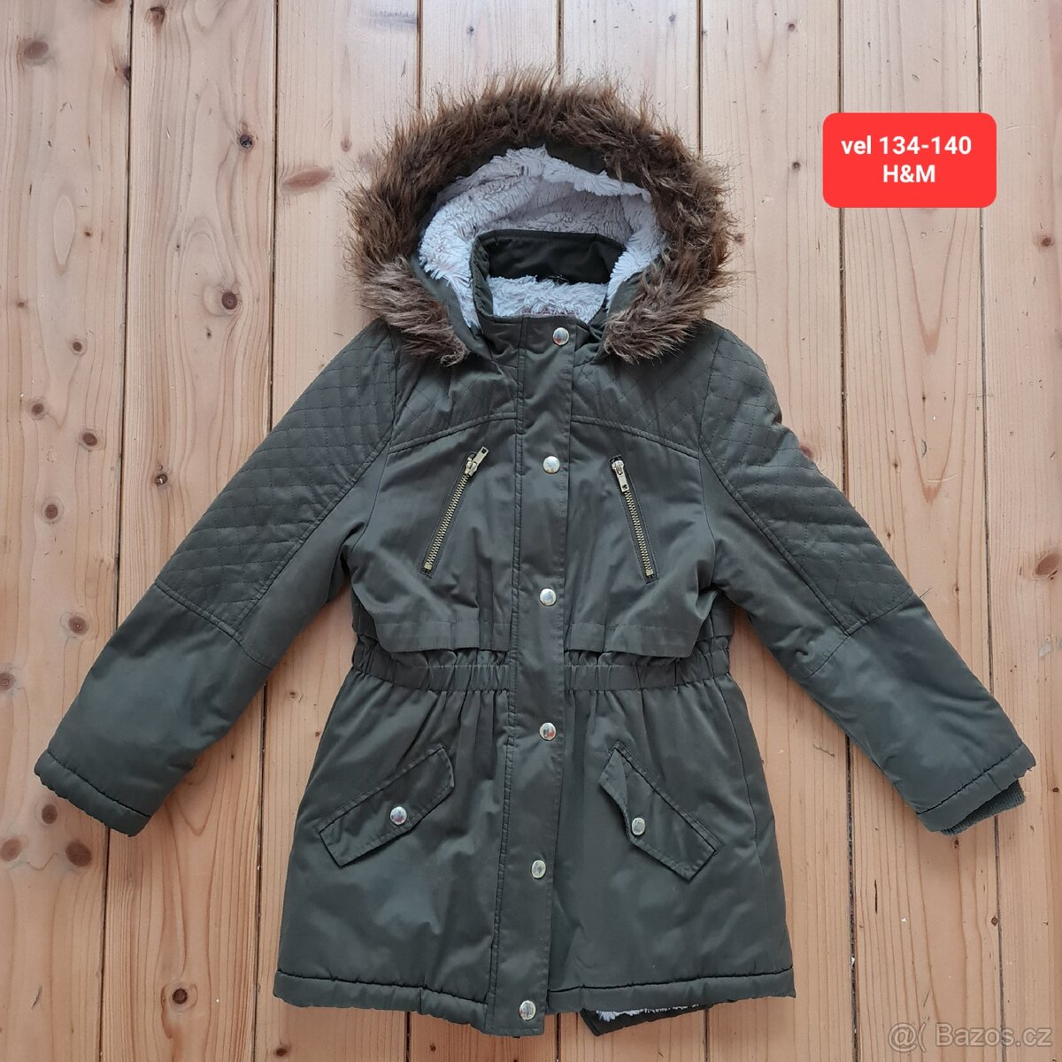 Vel 134-140 dívčí parky, kabáty