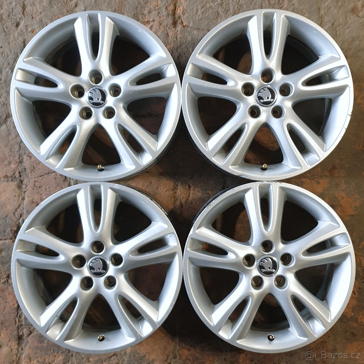 Hliníkové disky Škoda, VW 6.5Jx16 ET43 č. AA02