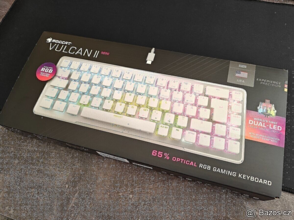 herní klávesnice ROCCAT Vulcan II Mini White