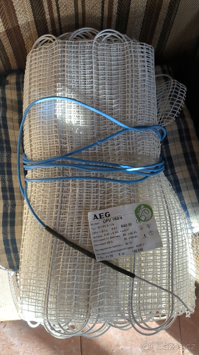 AEG UPV 160/4 Topná rohož