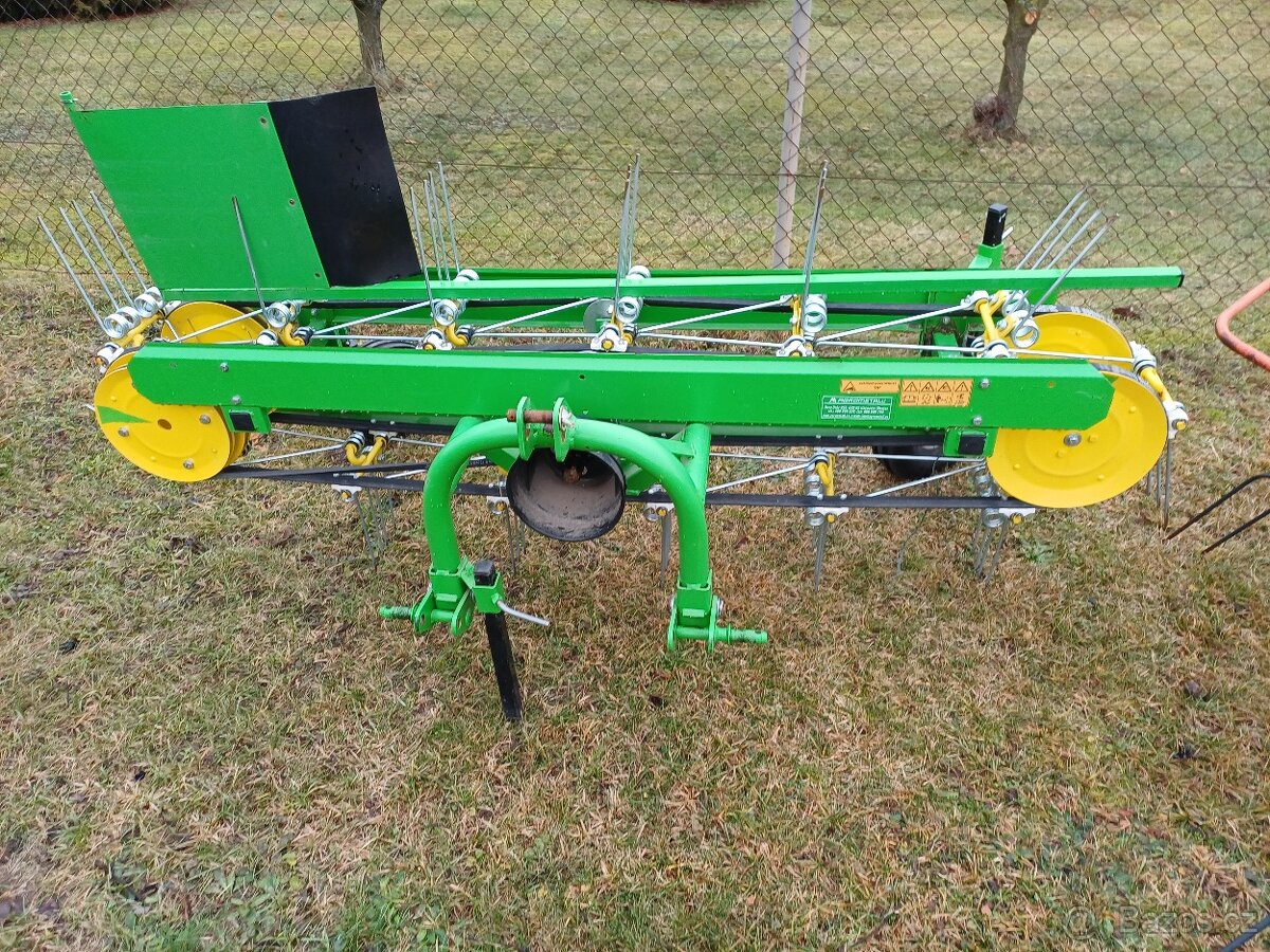 Obraceč, shrnovač sena za malotraktor OP 1.32