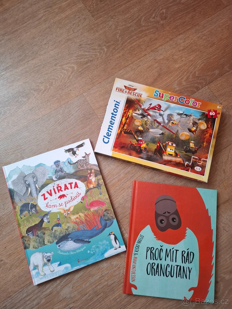 Knížky + puzzle