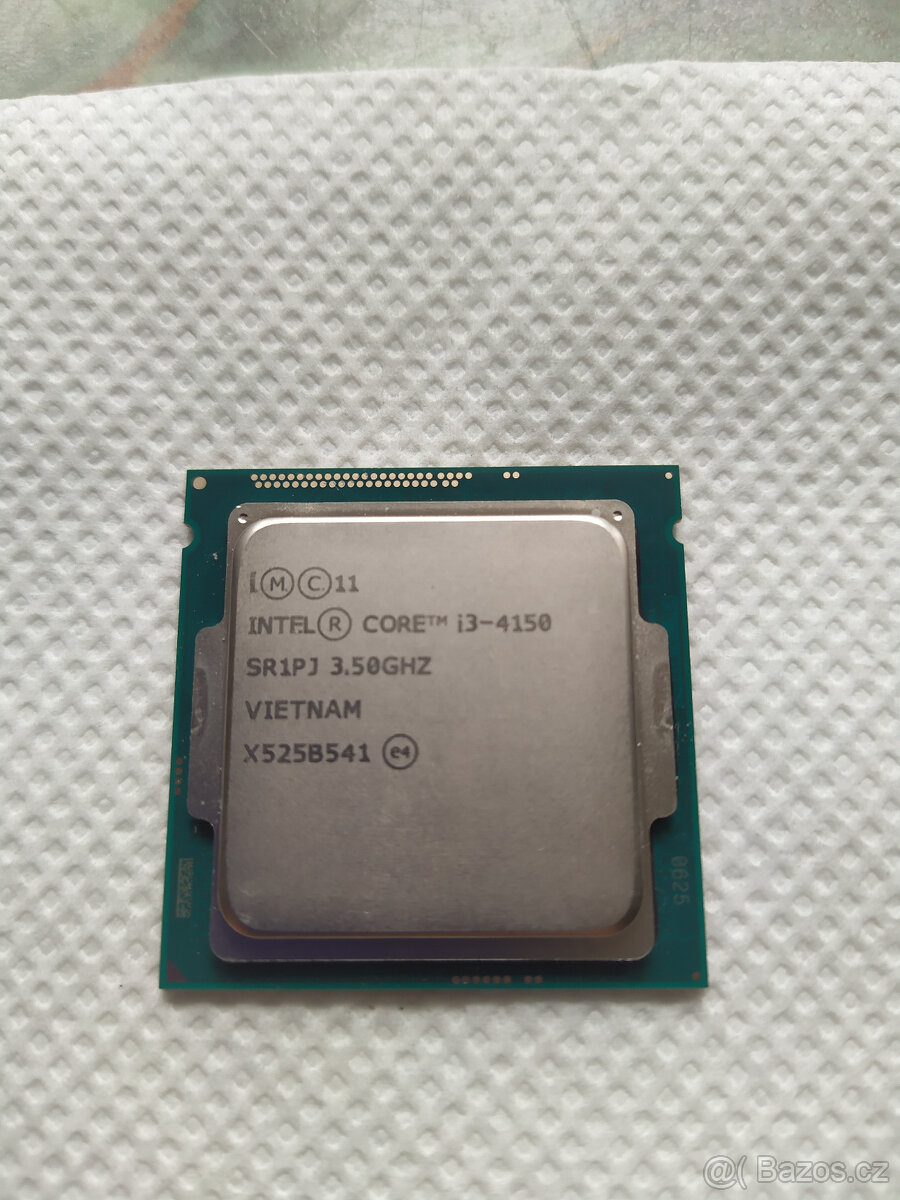 CPU Intel Core i3-4150 @ 3.50GHz