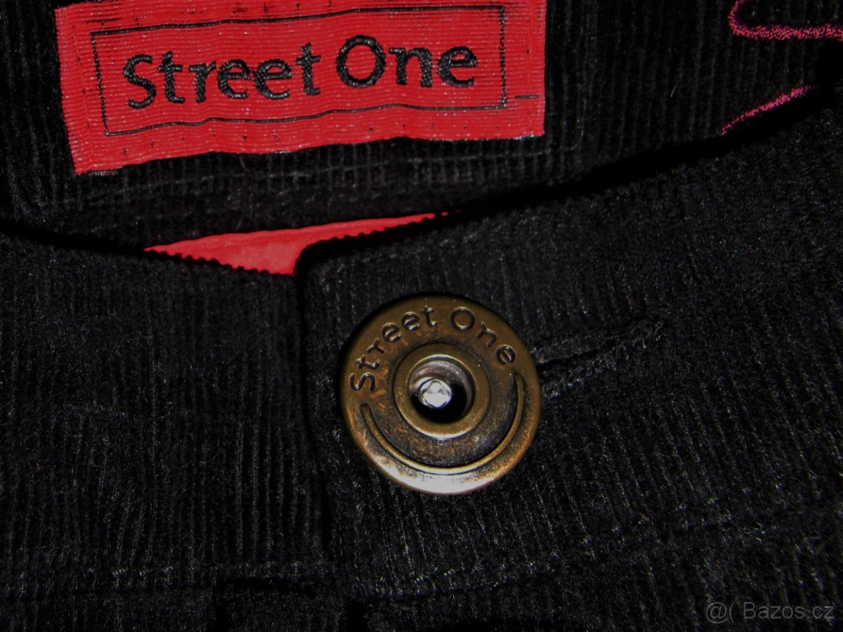 Džíny EUR 36 "STREET One"pas 78-80cm+tričko ZDARMA