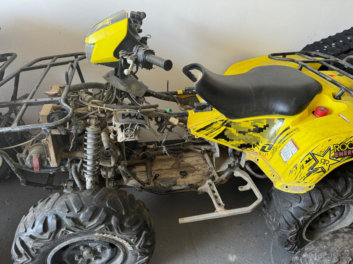 Suzuki LTA 700, 750, Kinq Quad, motor, díly, doklady