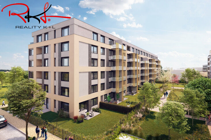 Prodej, novostavba bytu 2+kk s lodžii, Barrandov , Praha 5