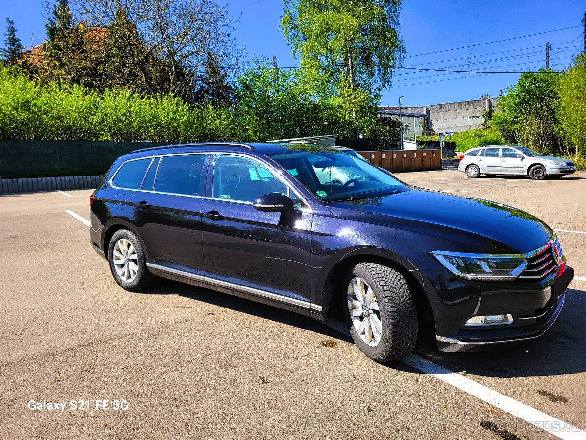Prodám VW Passat 2.0 TDi 140 kW, Autodraft, DSG, tažné, 2017