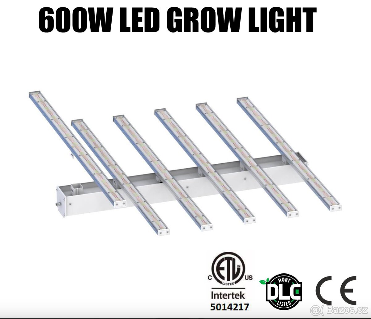 LED GROW Pěstební osvětlení 600W, 800W, 1000W a 1200W