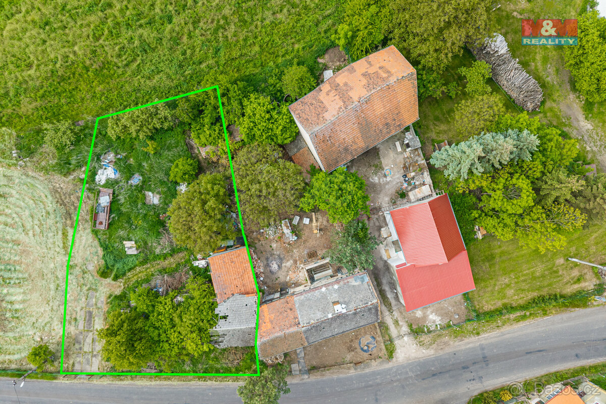 Prodej pozemku k bydlení, 841 m², Krásný Dvůr