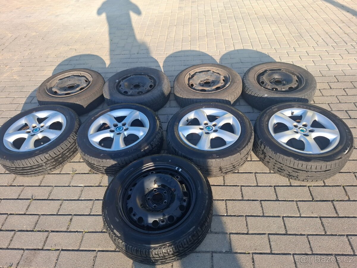 Škoda Fabia 2 alu kola