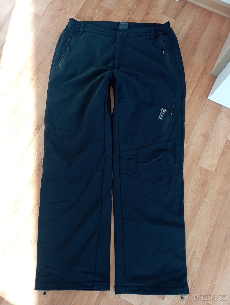 Pánské zateplené softshellové kalhoty Epister vel. 2XL,