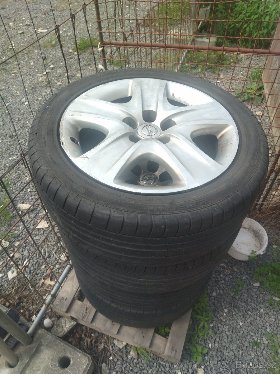 Letní kola na Opel Zafira C, Astra J, Insignia B, 5x115