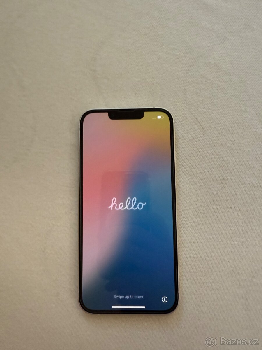 Iphone 14 64gb, bilý, stav jako nový