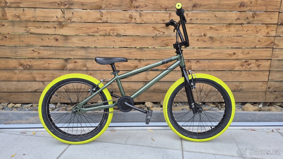 Kolo BMX 20" Wipe 500 (9-14 let, cca 135 až 160 cm)