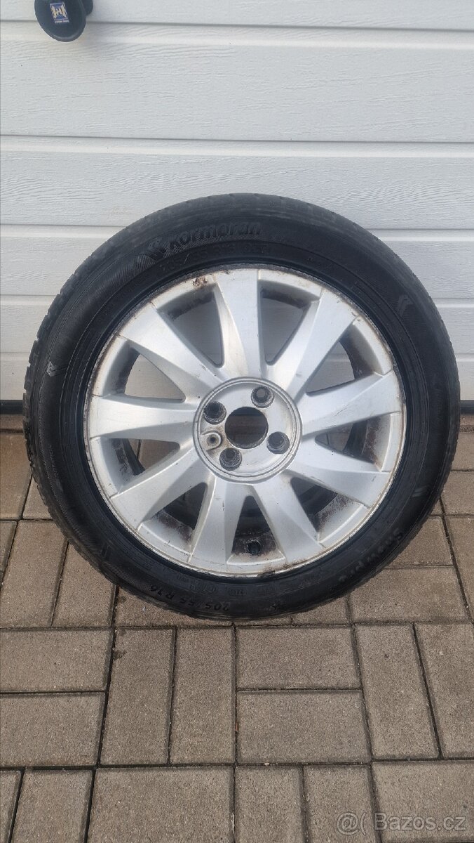 ALU kolo včetně pneu 4x100 15 Renault