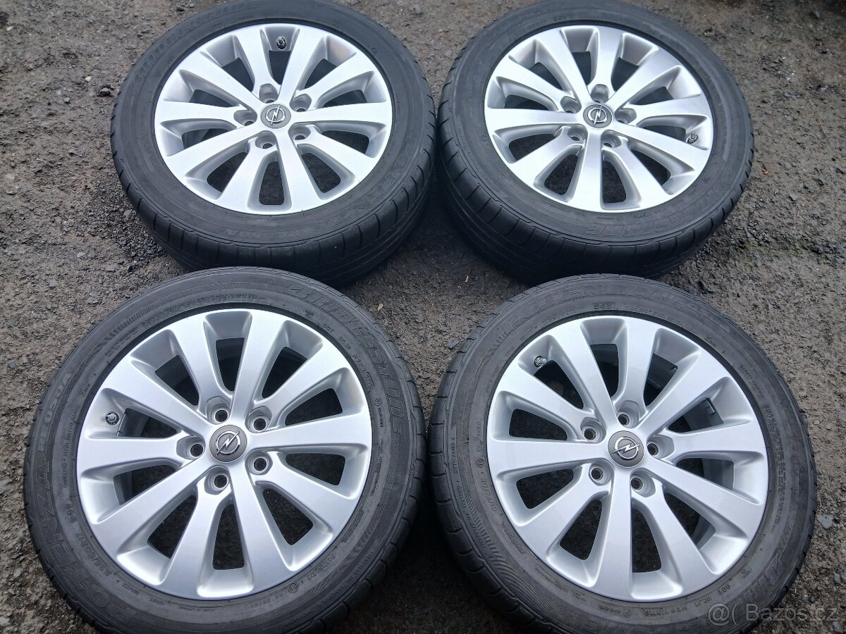 Sada Orig ALU kol Opel 225/50R17 letní