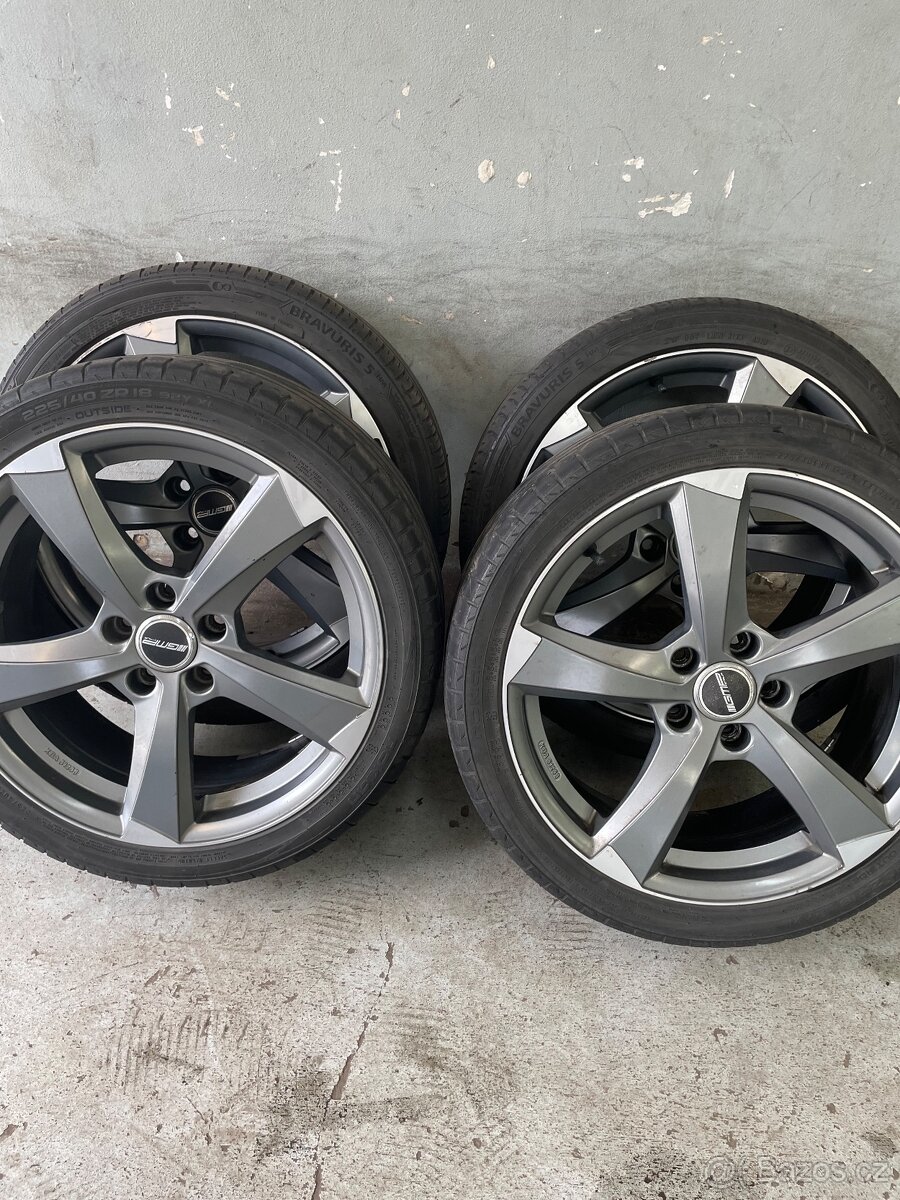 Alu kola 7,5Jx18H2 ET45