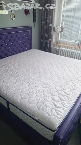 Toper,vrchni matrace na postel200x200paměťová pěna