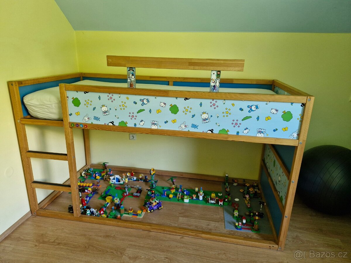 Dětská postel IKEA, 90x200 cm